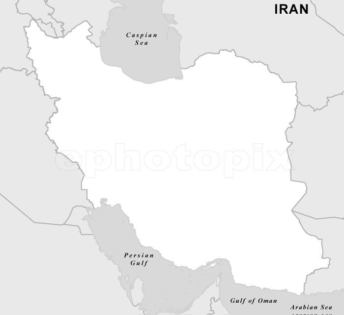 iran outline blank map iran outline blank map