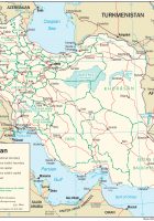 Political Map Of Iran