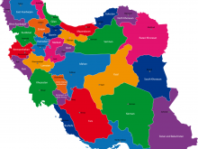 iran map