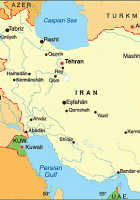 Political Map Of Iran