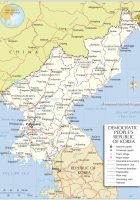 korea north map