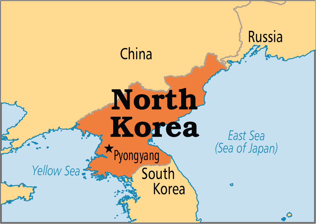 map of north korea map of north korea