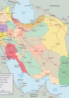 Political Map Of Iran