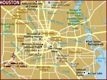 map of houston