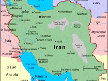 Map of Iran