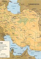 Political Map Of Iran
