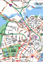 map of boston