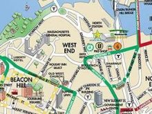 map of boston