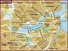 map of boston