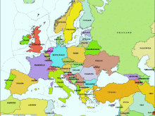 map of europe