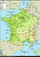 map of france