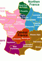 map of france