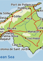 Map of Majorca