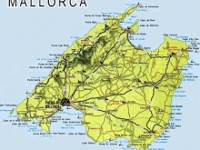 Map of Majorca