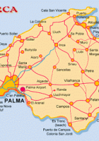 Map of Majorca