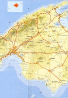 Map of Majorca