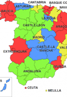 map of spain