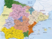 Map of Spain