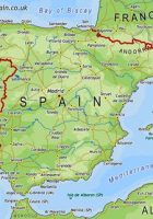 map of spain