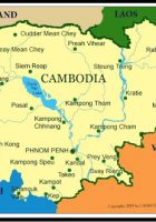 map of cambodia