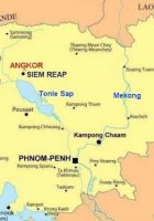 map of cambodia