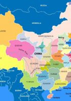 china world map