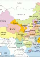 china world map