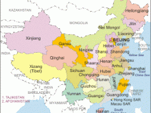 china world map