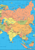 map of asia