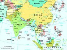 map of asia