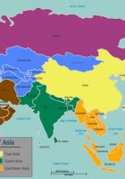 map of asia