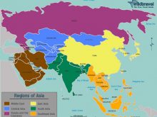 map of asia