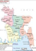 Map of Bangladesh