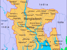 Map of Bangladesh