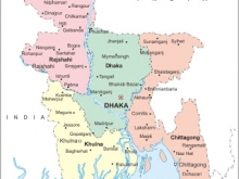 Map of Bangladesh