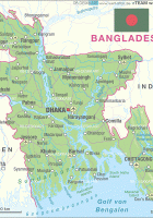 Map of Bangladesh