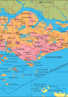 Map of Singapore