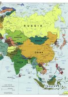 map of asia