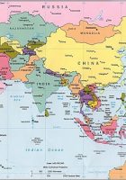 map of asia