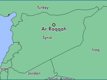 map of ar raqqah