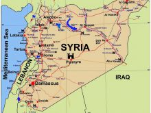 Syria map