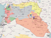 Iraq civil map