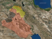 Kirkuk War Map – Iraq Civil War Map – Kurdistan War Map