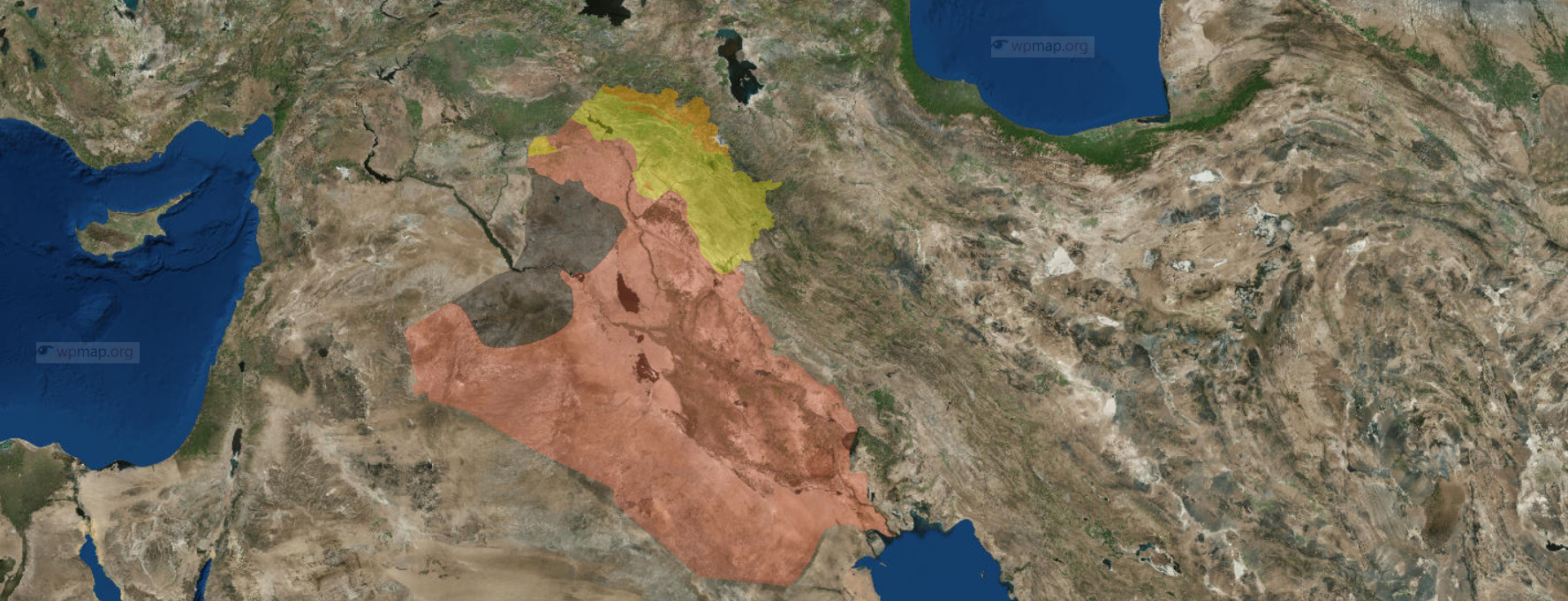 iraq war map