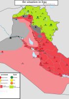 peshmerga and Hashd al Shabi war map