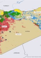 war in iraq detailed map