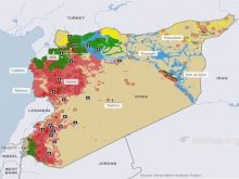 war in iraq detailed map