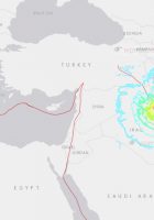 Sulaymaniyah earthquake map