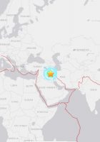 Sulaymaniyah earthquake map