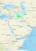 Sulaymaniyah earthquake map